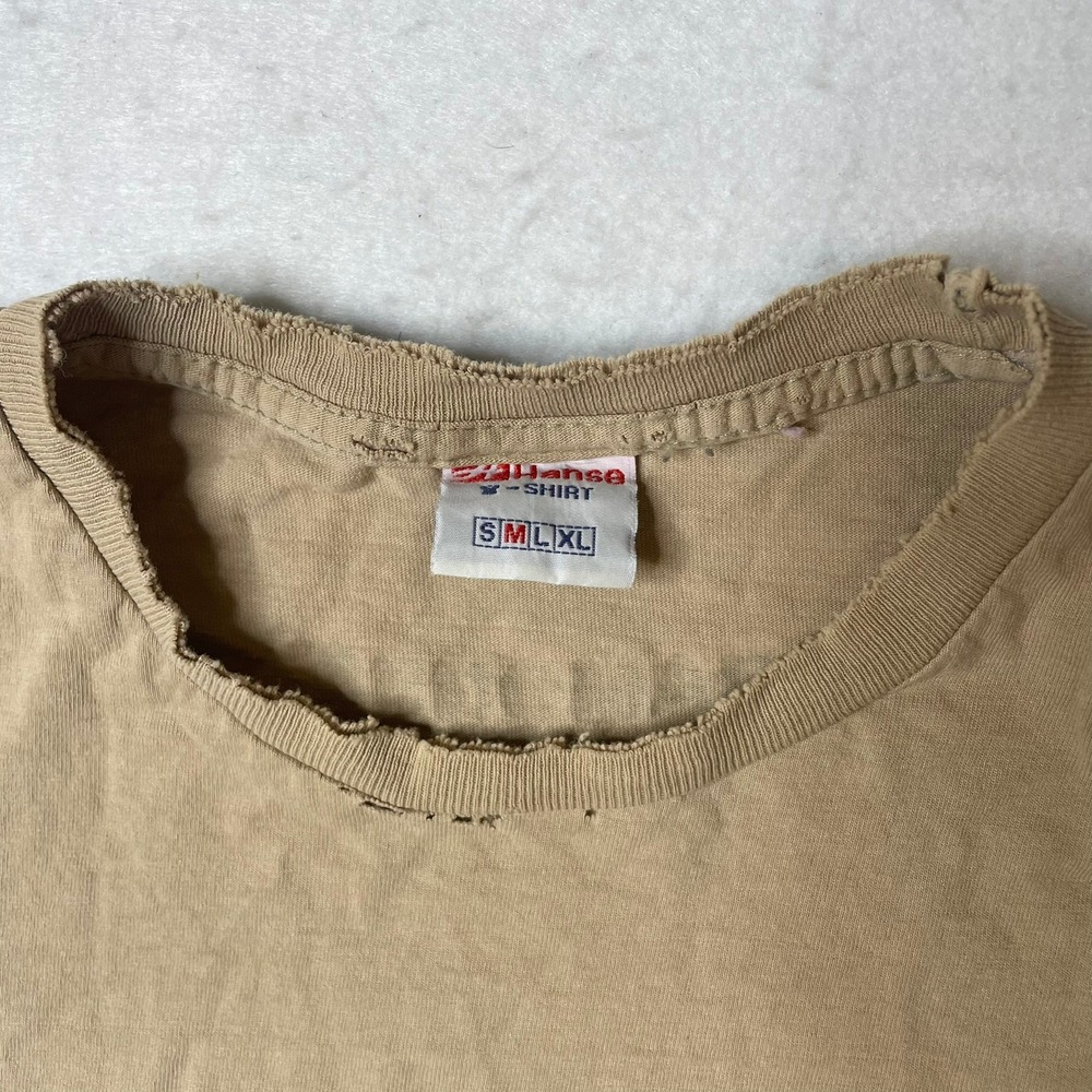 Hanes Tan Ramones Short Sleeve Tee - Picture 2 of 7